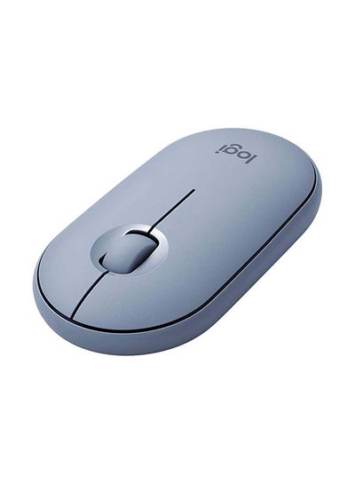 Buy Mouse Pebble M350 Blue Grey in UAE