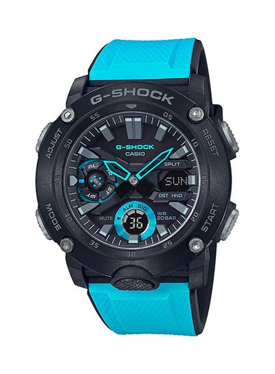 Buy Men's Analog Plus Digital Round Water Resistance Wrist Watch GA-2000-1A2DR in Egypt