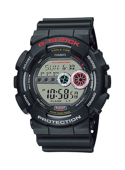 Buy Men's Digital Round Water Resistance Wrist Watch GD-100-1ADR in UAE