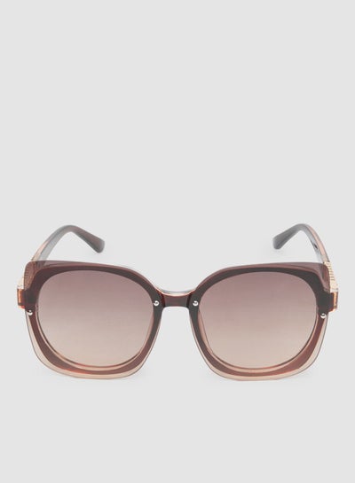 Buy Women's Sunglass With Durable Frame Lens Color Brown Frame Color Brown in Egypt
