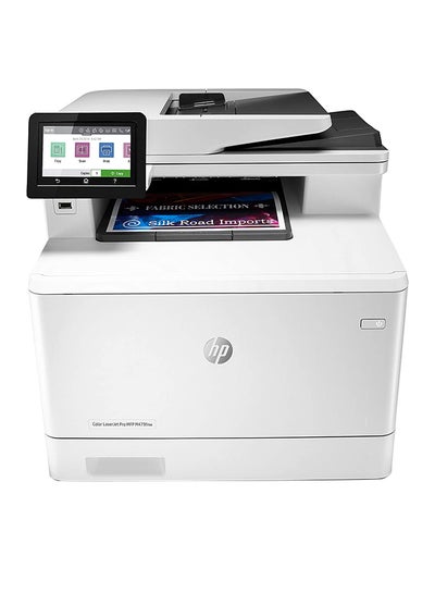 Buy Color LaserJet Pro MFP M479fnw Multifunction Wireless Printer With Fax/Print/Copy/Scan/WiFi Function,W1A78A White in Saudi Arabia