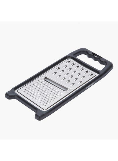 اشتري Crystal Universal Grater With Handle Black/Silver في الامارات