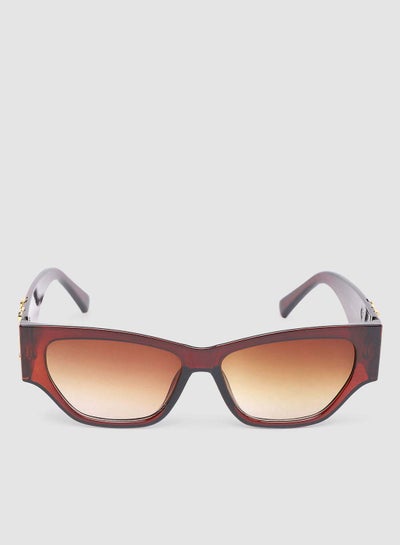 Buy Women's Sunglass With Durable Frame Lens Color Brown Frame Color Brown in Egypt