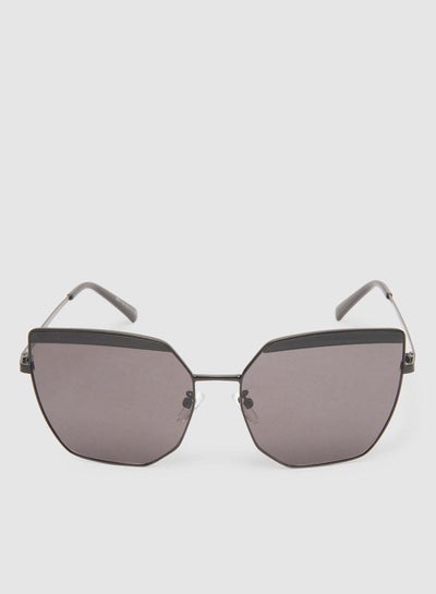 Buy Women's Sunglass With Durable Frame Lens Color Grey Frame Color Black in Egypt