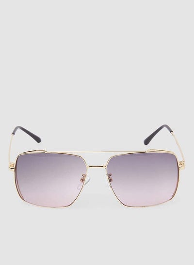 اشتري Women's Sunglass With Durable Frame Lens Color Multicolour Frame Color Gold في مصر