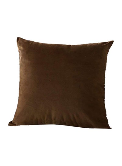 Buy Decorative Cushion Brown 30x30cm in Saudi Arabia