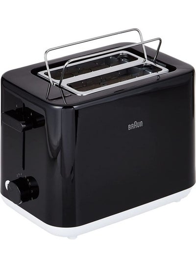 اشتري Breakfast - Toaster 2 Slots, 8 Browning Settings, Bun Warmer 900 وات HT 1010 BK أسود في الامارات