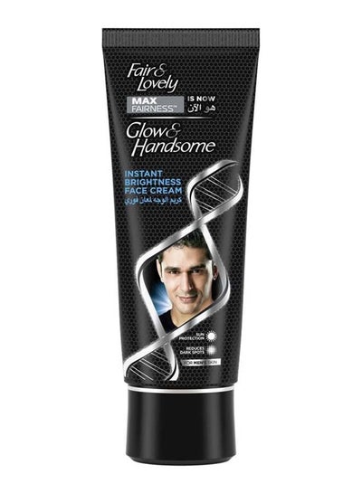 Buy Glow And Handsome Instant Brightness Face Cream For Men White 100grams in Saudi Arabia