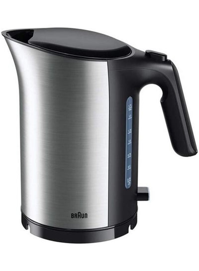 Buy Electric Kettle 1.7 L 3000 W WK 5110 BK Black and Silver in Egypt