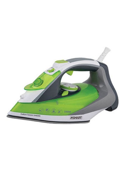 Buy Steam Iron 300.0 ml 2200.0 W SSI616E Green in Egypt