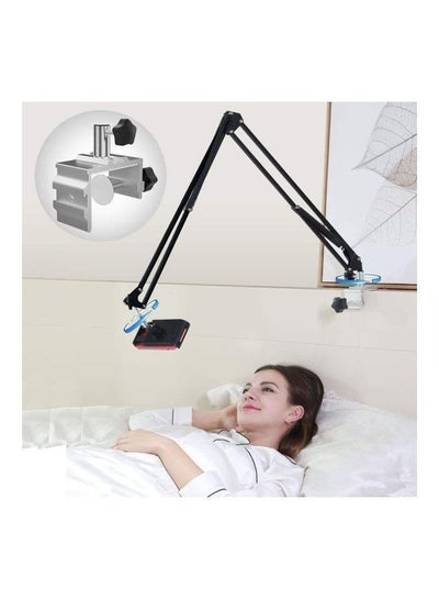 Buy Long Arm Lazy Mobile Stand Black in UAE