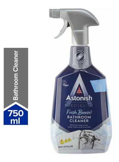 Buy Fresh Breeze Anti-Bactrial Bathroom Cleaner Spray 750ml in Egypt