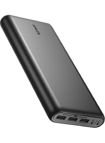 اشتري بنك الطاقة المحمول PowerCore 26800 المزود بكابلين USB صغيرين وحقيبة سفر باللون الأسود أسود في السعودية