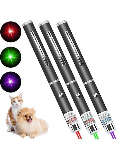 Buy 3-Piece Laser Pointer Pen Black in Saudi Arabia