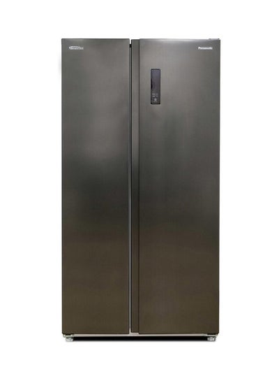 Buy Side By Side Refrigerator 12.7Cu.ft, Freezer 7.2Cu.ft, Inverter NR-BS734MSSA Dark Grey in Saudi Arabia