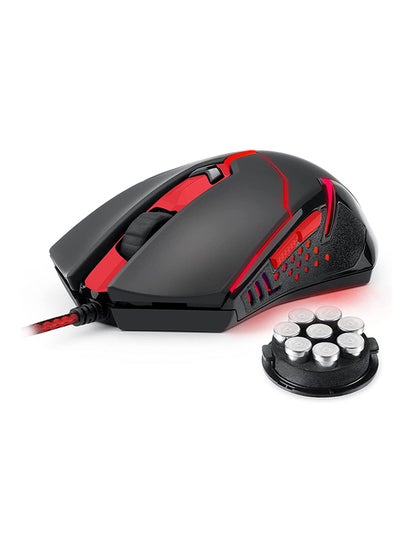 Buy Redragon M601 Gaming Mouse Wired with red led, 3200 DPI 6 Buttons Ergonomic CENTROPHORUS Gaming Mouse for PC in Egypt