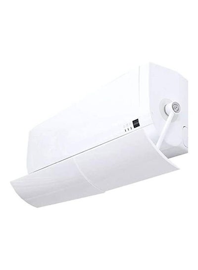 Buy Adjustable Air Conditioner Cover Anti Direct Wind Deflector J279 White in Saudi Arabia