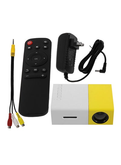 Buy YG300 Full HD LED Projector 600 Lumens 95105 Yellow/White in Saudi Arabia