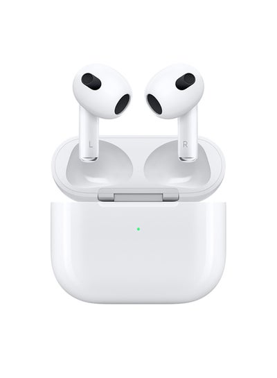 اشتري سماعات AirPods (الجيل الثالث) مع علبة شحن Lightning لون أبيض في الامارات