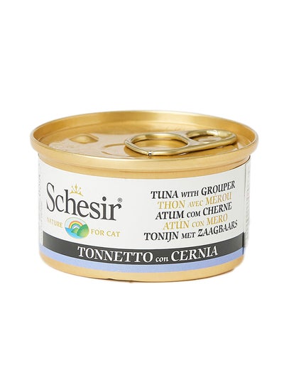 اشتري Cat Wet Food Tuna With Grouper 85غم في الامارات