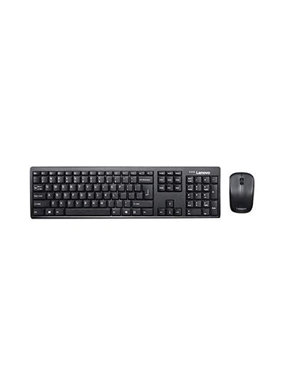 Buy Wireless Keyboard Mouse Combo Black in UAE