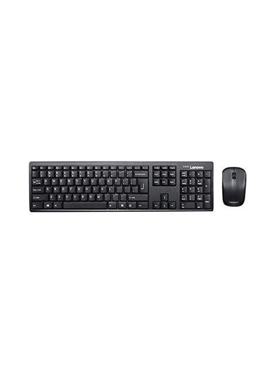 Buy Wireless Keyboard Mouse Combo Black in Saudi Arabia