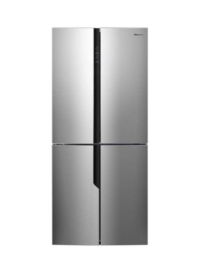 Buy 432 Liter Side By Side Door Refrigerator RQ561N4AC1 Silver in UAE