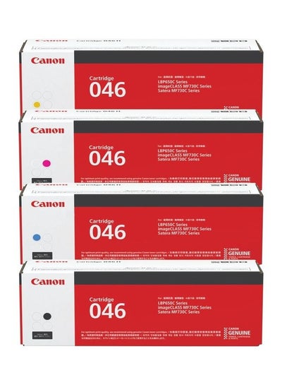 Buy 046 Set of Toner Cartridge for i-Sensys LBP650 and MF730C Series Multicolour in Saudi Arabia