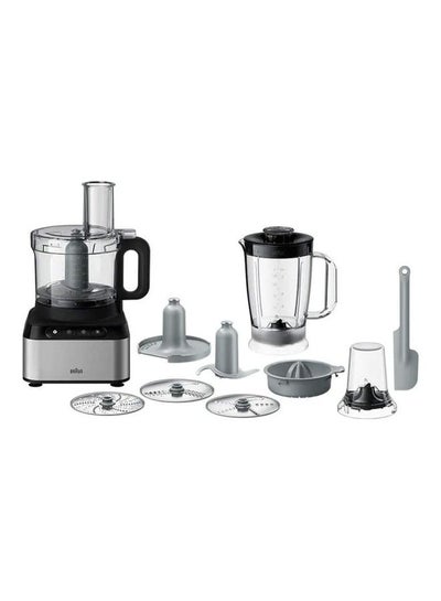 Buy Food Processor, Citrus Press, Spatula,Dough Tool, Plastic Multi Mill. 2.1 L Bowl Capacity, 800 W FP 3233 Black in UAE