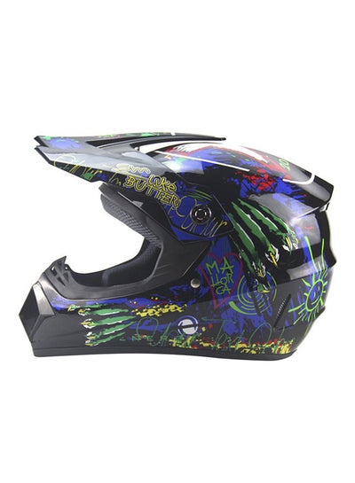 Buy 3-Piece Racing Motorcycle Helmet Kit in UAE