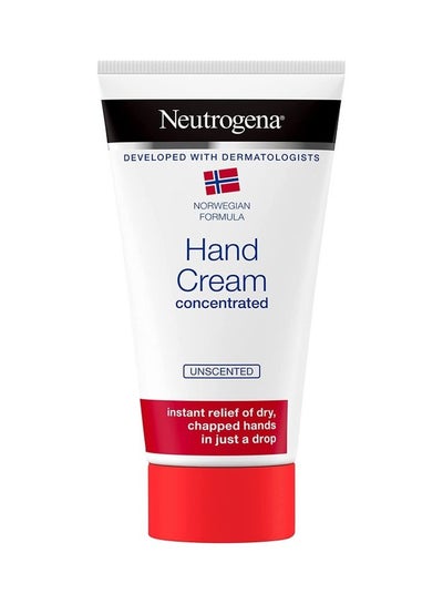 Buy Norwegian Formula Hand Cream Concentrated Unscented 50ml in UAE