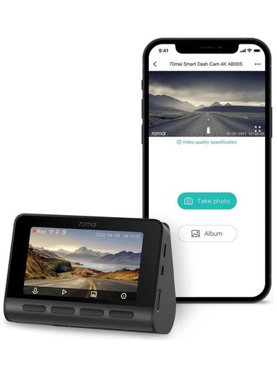 Buy 4K Smart Dash Cam A800S Front only in UAE