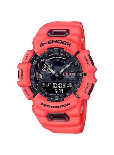 Buy Round Shape Resin Band Analog & Digital Wrist Watch 51 mm - Red - GBA-900-4ADR in Egypt