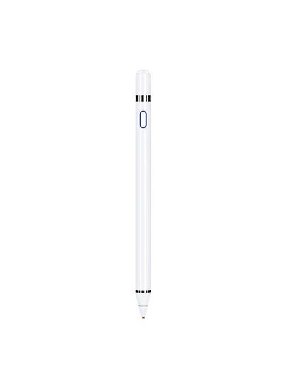 اشتري قلم إلكتروني (ستايلس) تكاثفي مناسب لجهاز أبل آي باد برو أبيض في الامارات
