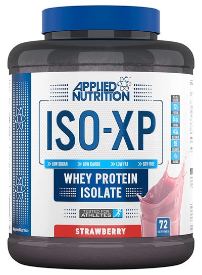 Buy ISO XP Whey Protein Isolate Strawberry Flavour 72 Servings 1.8 Kg in UAE