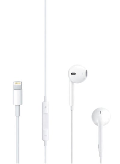 Buy Wired In-Ear Earphones for Apple iPhone White in Egypt