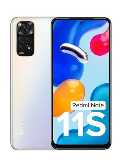 Buy Redmi Note 11S 4G Dual SIM Polar White 8GB RAM 128GB - Indian Version in UAE