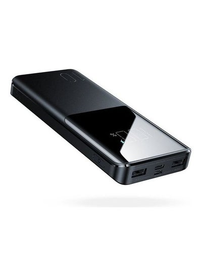 اشتري 10000.0 mAh Power Bank Supports Fast Charging black في مصر