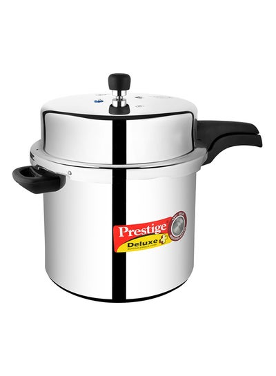 Buy Aluminum DLX Plus Cooker Silver 12Liters in UAE