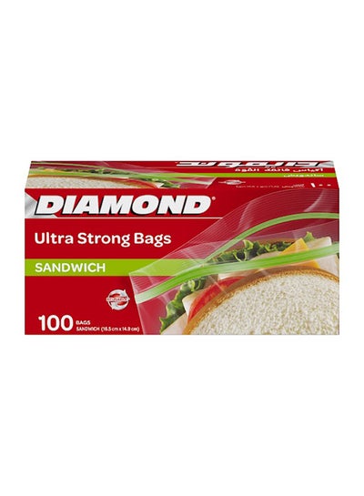 Buy Ultra Strong Bag Sandwich 100 Pieces in UAE