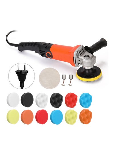 Buy Adjustable Speed Car Electric Polisher Machine Kit - 1200W in UAE