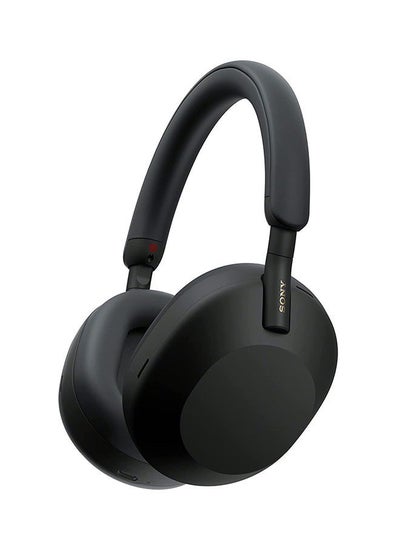 Buy Wireless Noise-Cancelling Headphones WH-1000XM5 Black in Saudi Arabia