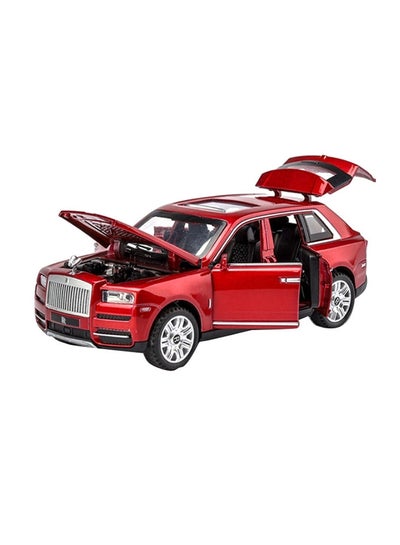 Buy High Performance Design Rolls Royce Cullinan Die-Cast Model Car With Light And Sound 16x6.2x5.3cm in Saudi Arabia