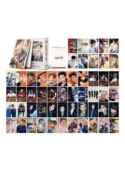 Buy 54-Piece 2021 Season'S Greetings Stray Kids Lomo Card in Saudi Arabia