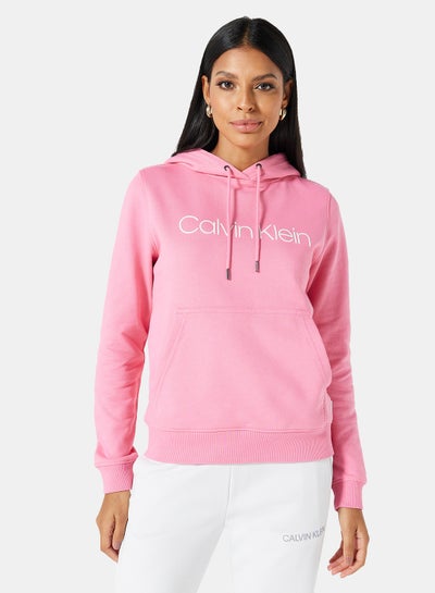 Buy Core Logo Hoodie Pink in UAE