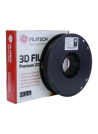 Buy 3D Printing Filament HIPS 1.75mm 0.5kg Black in UAE