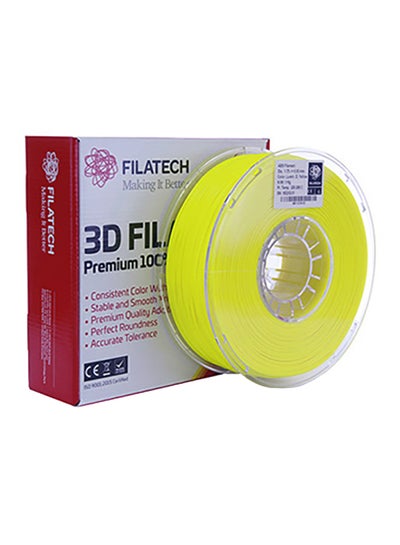 Buy 3D Printing Filament ABS 1.75mm 1kg Dark Yellow in UAE