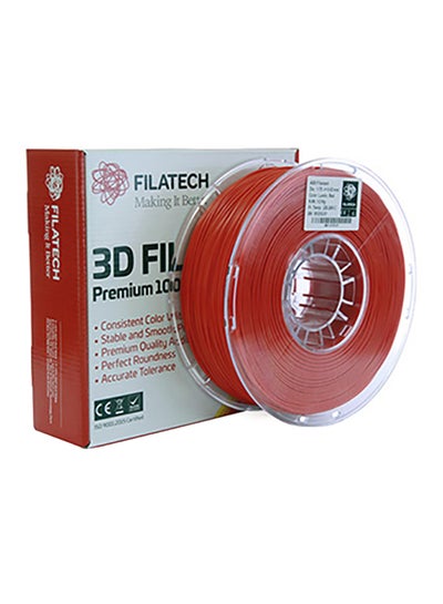 Buy 3D Printing Filament ABS 1.75mm 1kg Red in UAE