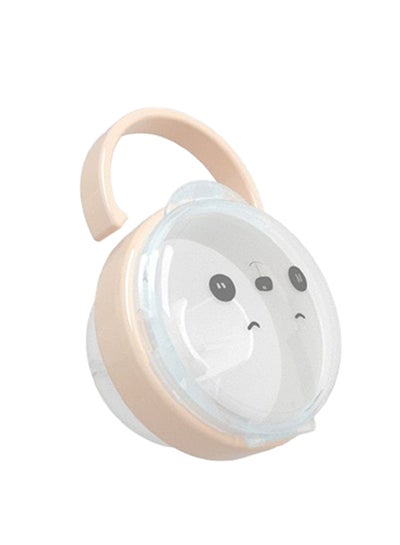 Buy Transparent Cartoon Appease PP Panda Pacifier Storage Box in Saudi Arabia