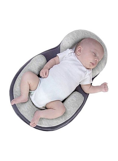 Buy Newborn Sleeping Positioner Anti Roll Flat Head Pillow in UAE